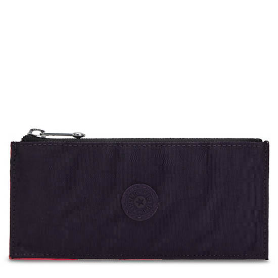 Kipling Brion Cardholders Pink Purple Block | CA 1688MQ